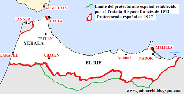 Protectorado en los dominios marroquíes