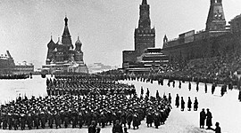 Timeline: Парад в Москве 1941 год