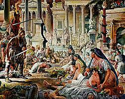 Saqueo de Roma por los Godos de Alarico