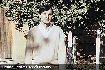 Es liberado Cristián Edwards