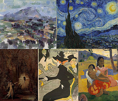 Artistas importantes del periodo post impresionista