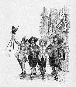 Alejandro Dumas: "Los tres mosqueteros"