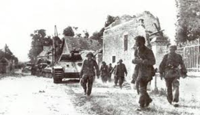 American tanks and troops execute Operation Crimp