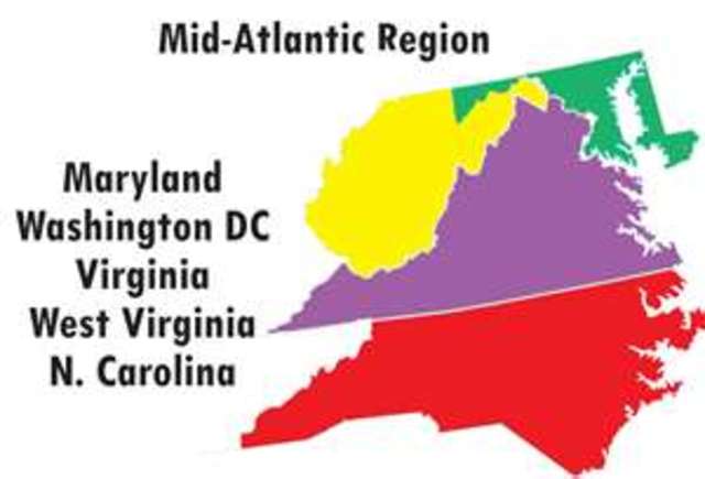 Mid-Atlantic region