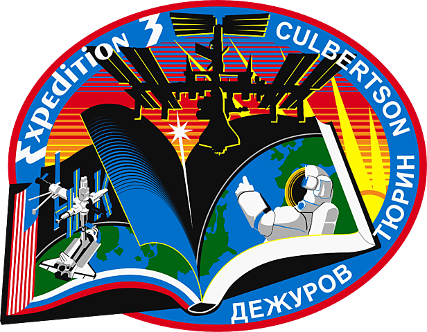ISS Expedition 3, to install connections between Pirs and the station's Zvezda Service Module