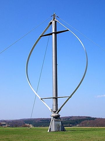 projet EOLE la plus grande éolienne de type darrieus du monde
