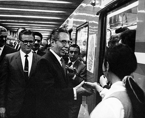 Inauguración del Metro.
