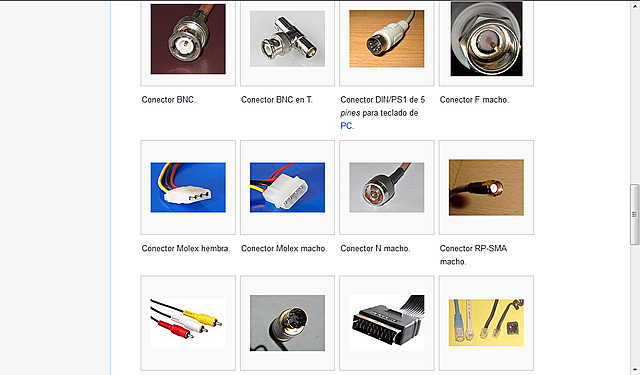 TIPOS DE CONECTORES