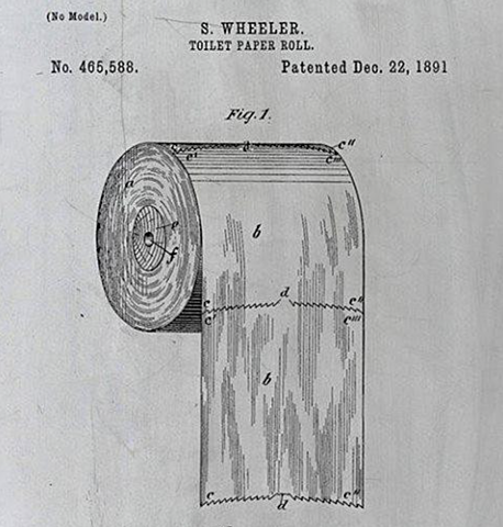 Perforated Toilet Paper Rolls