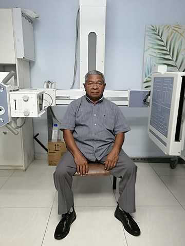 Se inaugura el Departamento de Radiología - Revelado Manual