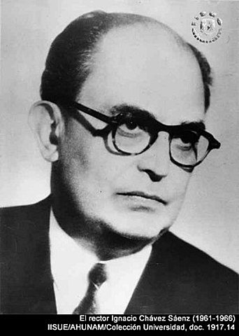 Renuncia el rector de la UNAM Ignacio Chávez.