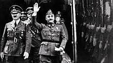 1940. Encuentro entre Franco y Hitler en Hendaya.