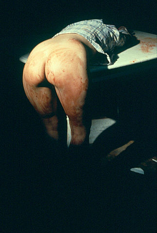 Escena de violación