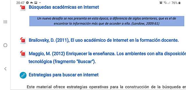 Busquedas en internet
