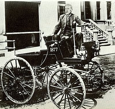 George Baldwin files patent for his Automobile