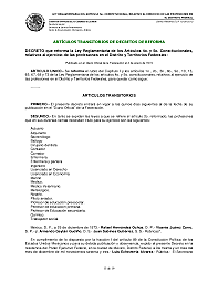 Reforma a la Ley de Profesiones