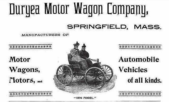 Duryea brothers start first U.S car manufacturer
