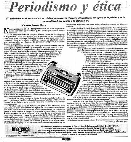 Nacimiento de los periódicos de servicio educativo