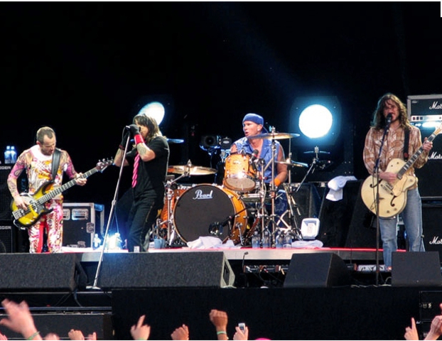 Red Hot Chile Peppers, Primer día