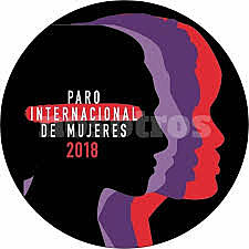 Se realiza un paro internacional de mujeres, convocado por organizaciones feministas.