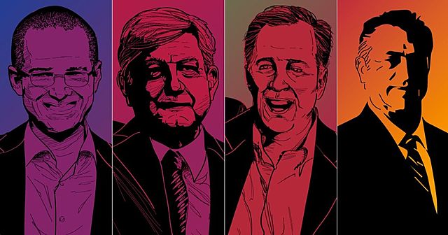 Elecciones presidenciales, en donde es electo el candidato Andrés Manuel López Obrador