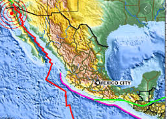 Terremoto en México.