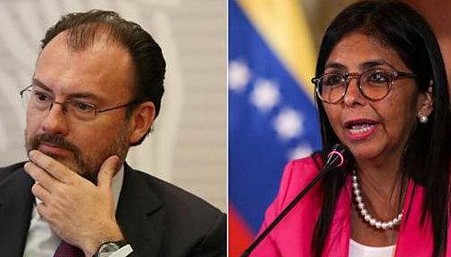 Pleito diplomático México-Venezuela.