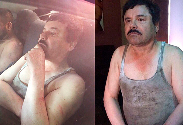 Recaptura del Chapo Guzmán, en Sinaloa.