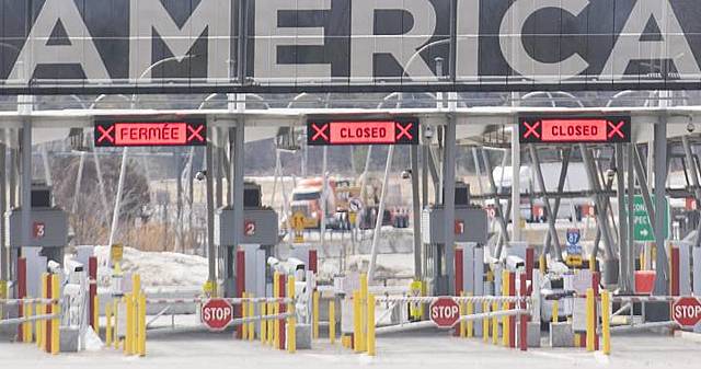 Canada Closes its Borders
