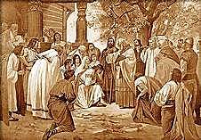 Kristau - erresumetako gertakari nagusiak