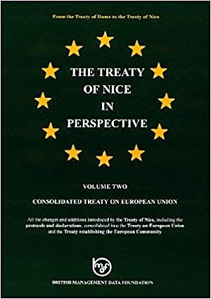 Adoption of the Treatry of Nice which came into force in 2003