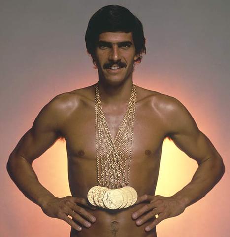 Mark Spitz wins 7 gold medals
