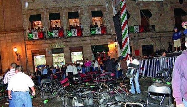 Dos granadas de fragmentación fueron detonadas en el centro de Michoacán, Morelia.