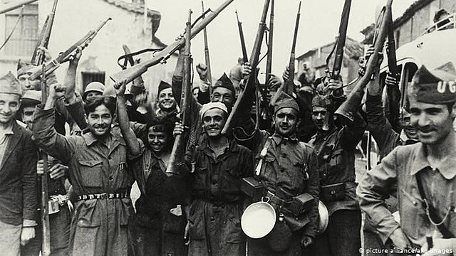 Refugiados de la guerra cívil española