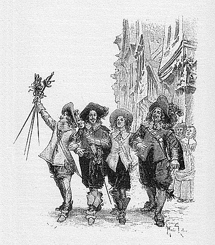 "LOS TRES MOSQUETEROS" de Alejandro Dumas