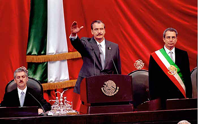 Inicio del periodo presidencial de Vicente Fox