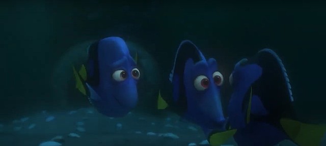 Dory trova i suoi genitory