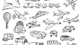 Timeline: Les moyens de transport