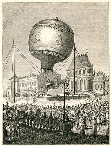 La premiere montgolfiere