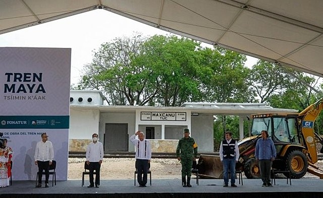 Se da banderazo de inicio de obra al tramo 3 del Tren Maya