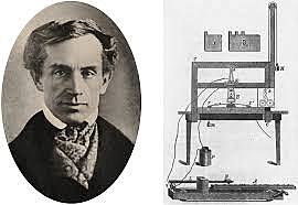 Samuel Morse granted patent for telegraph