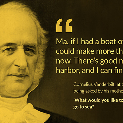 Timeline: Cornelius Vanderbilt