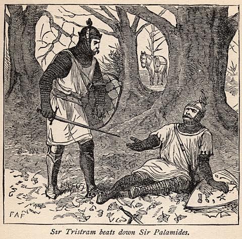 Sir Palamides, the opponent (Chapter 7).