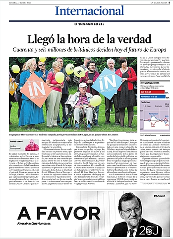 El Brexit (23 de Juny)