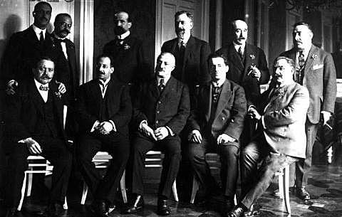 Creacion de la mancomunitat de Cataluña