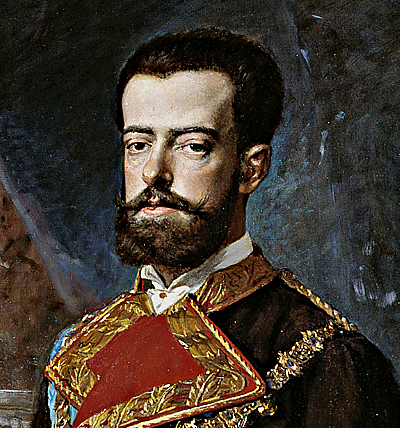 Ascenso al trono de Amadeo I de Saboya