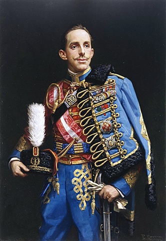 Ascenso al trono de alfonso XIII