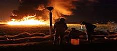 Exploción de una toma clandestina gasolina en Tlahuelilpan, Hidalgo