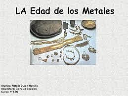 Las culturas de los metales.