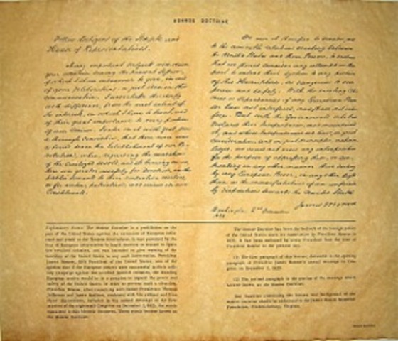 Monroe Doctrine of 1823